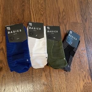 Rock 'Em Socks Hex Performance Basics Low Cut Socks - 4 Pack - NWT - size L/XL